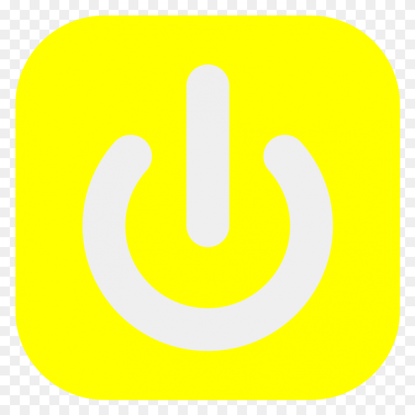 919x919 Кнопка Выключения Желтый Графический Дизайн, Число, Символ, Текст Hd Png Скачать