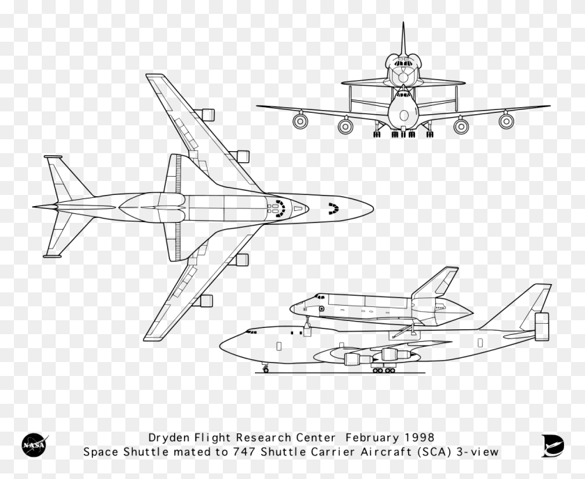 1163x937 Shuttle Carrier Aircraft Diagram Shuttle Carrier Aircraft, Gray, World Of Warcraft HD PNG Download