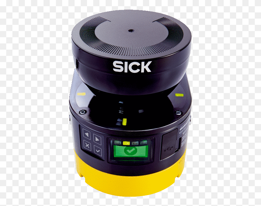 398x604 Sick, Electronics, Camera Lens, Helmet HD PNG Download