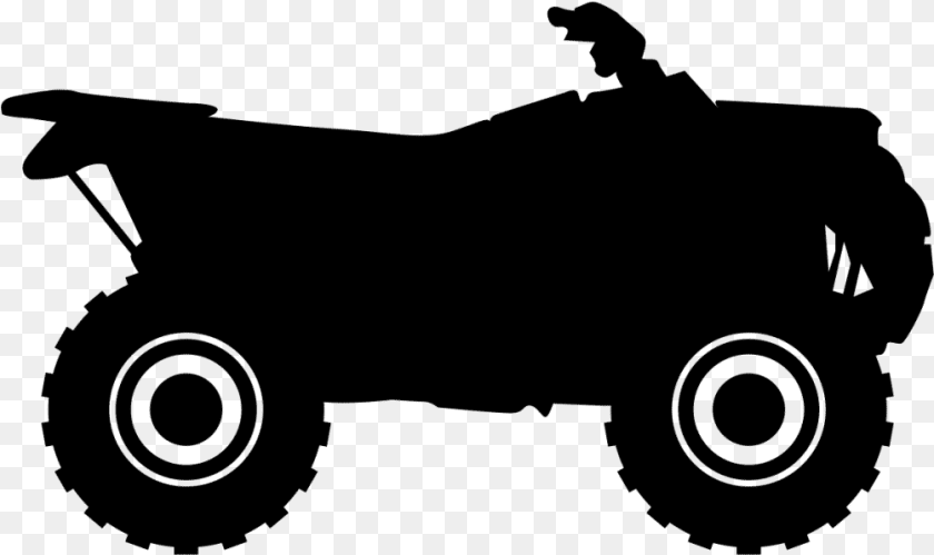 Side By Side Atv Clipart, Gray Sticker PNG
