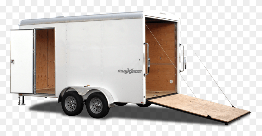 903x436 Side By Side Utvatv Trailer From Miragetnt Mirage Side By Side Trailer, Van, Vehicle, Transportation HD PNG Download