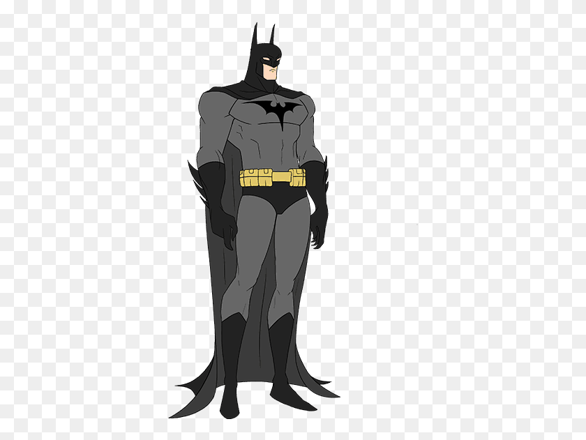 359x571 Side Drawing Batman Drawing, Person, Human, Batman Logo HD PNG Download