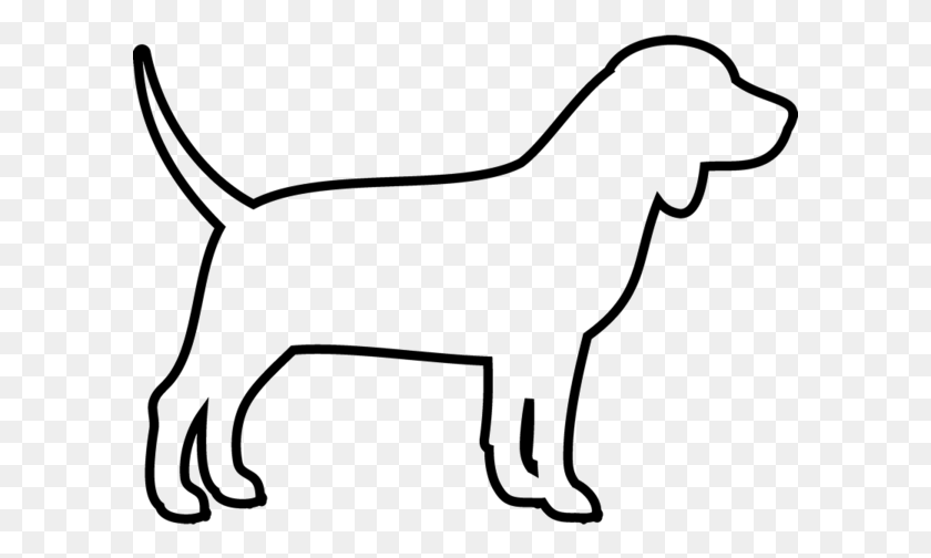601x444 Side Drawing Of Dog, Bow, Mammal, Animal HD PNG Download
