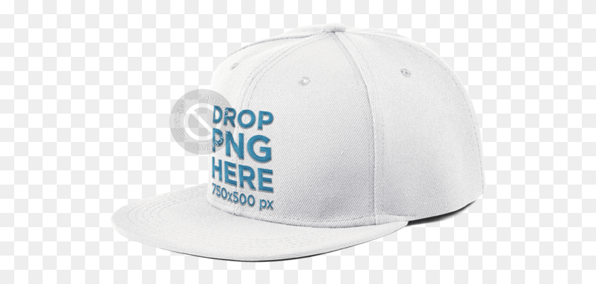 534x340 Side View Of A Snapback Hat Mockup A11706 Baseball Cap, Clothing, Apparel, Cap HD PNG Download