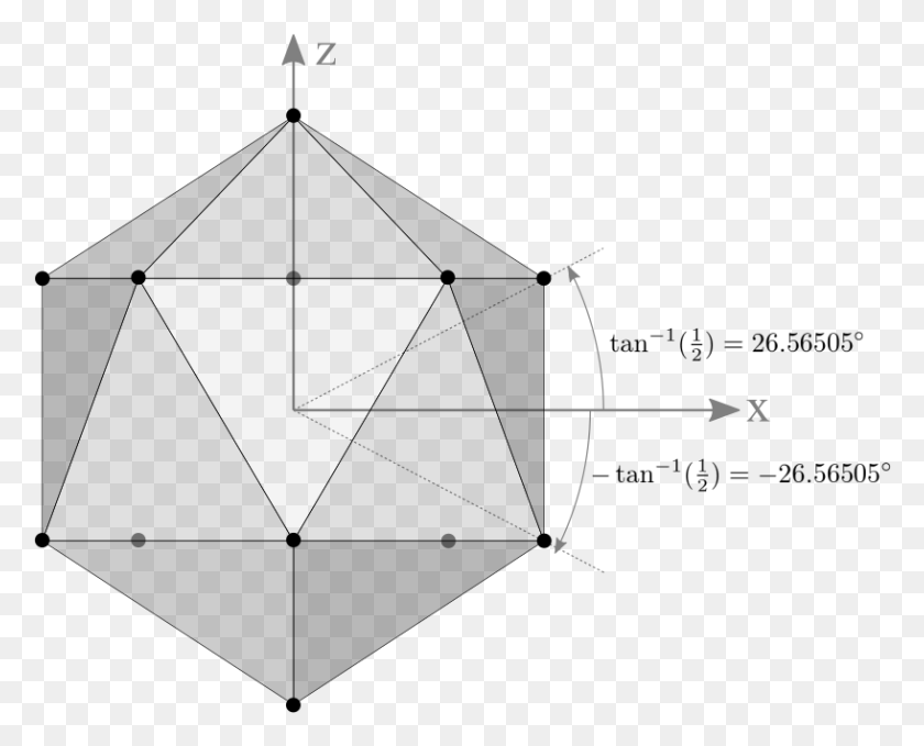 817x649 Descargar Png / Vista Lateral Del Icosaedro, Símbolo, Flecha, Deporte Hd Png