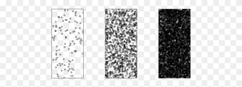 484x243 Side Views Of Boxes Containing 100 Particles 1000 Line Art, Gray, World Of Warcraft HD PNG Download