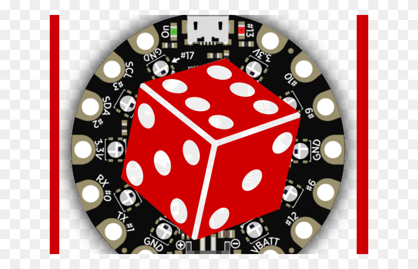640x480 Sided Dice Circuit Playground, Game, Gambling HD PNG Download