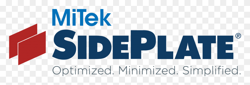 2402x705 Sideplate Logo Mitek Inc., Text, Word, Alphabet HD PNG Download