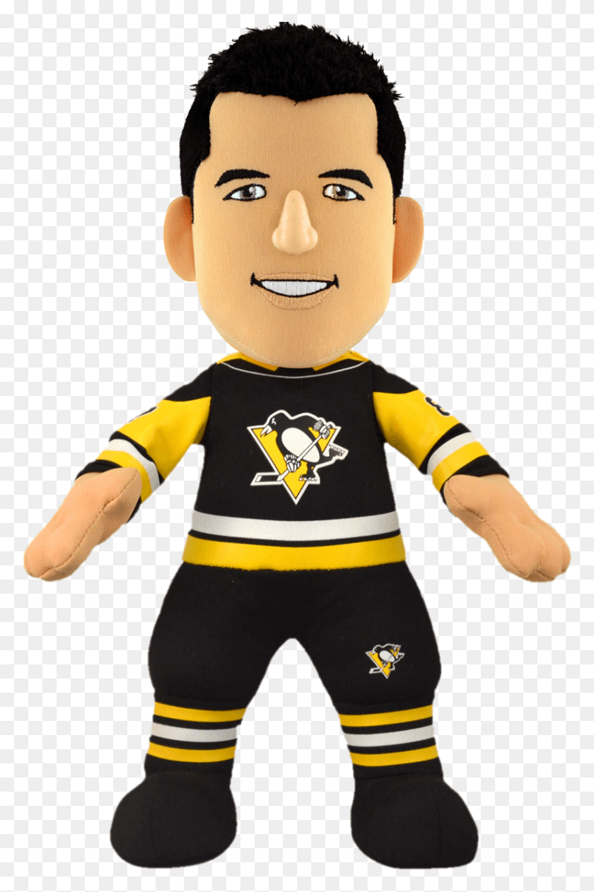 830x1280 Sidney Crosby 10 Plush Figure Pittsburgh Penguins, Person, Human, Toy HD PNG Download