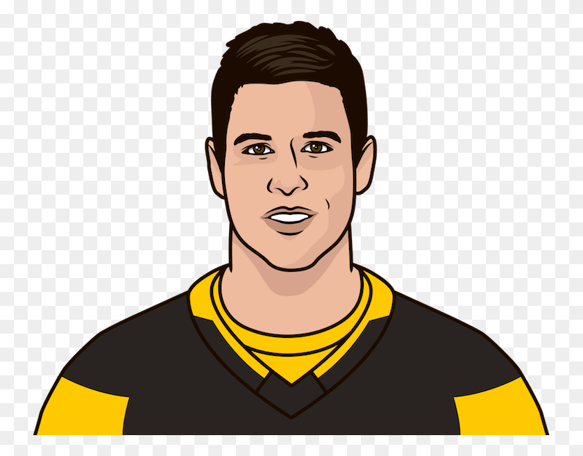 750x596 Sidney Crosby Illustration, Person, Human, Neck HD PNG Download