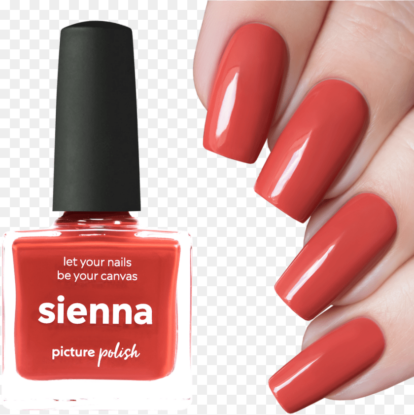 Sienna Nail Polish, Body Part, Hand, Person, Cosmetics Sticker PNG