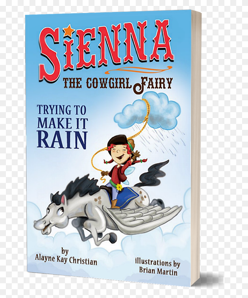 674x950 Sienna The Cowgirl Fairy By Alayne Kay Christian, Poster, Advertisement, Book HD PNG Download