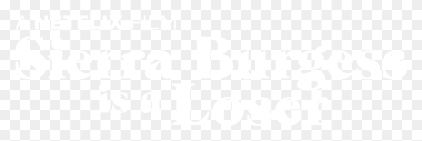 1013x289 Сьерра Берджесс - Большой Неудачник Логотип, Текст, Алфавит, Номер Hd Png Скачать