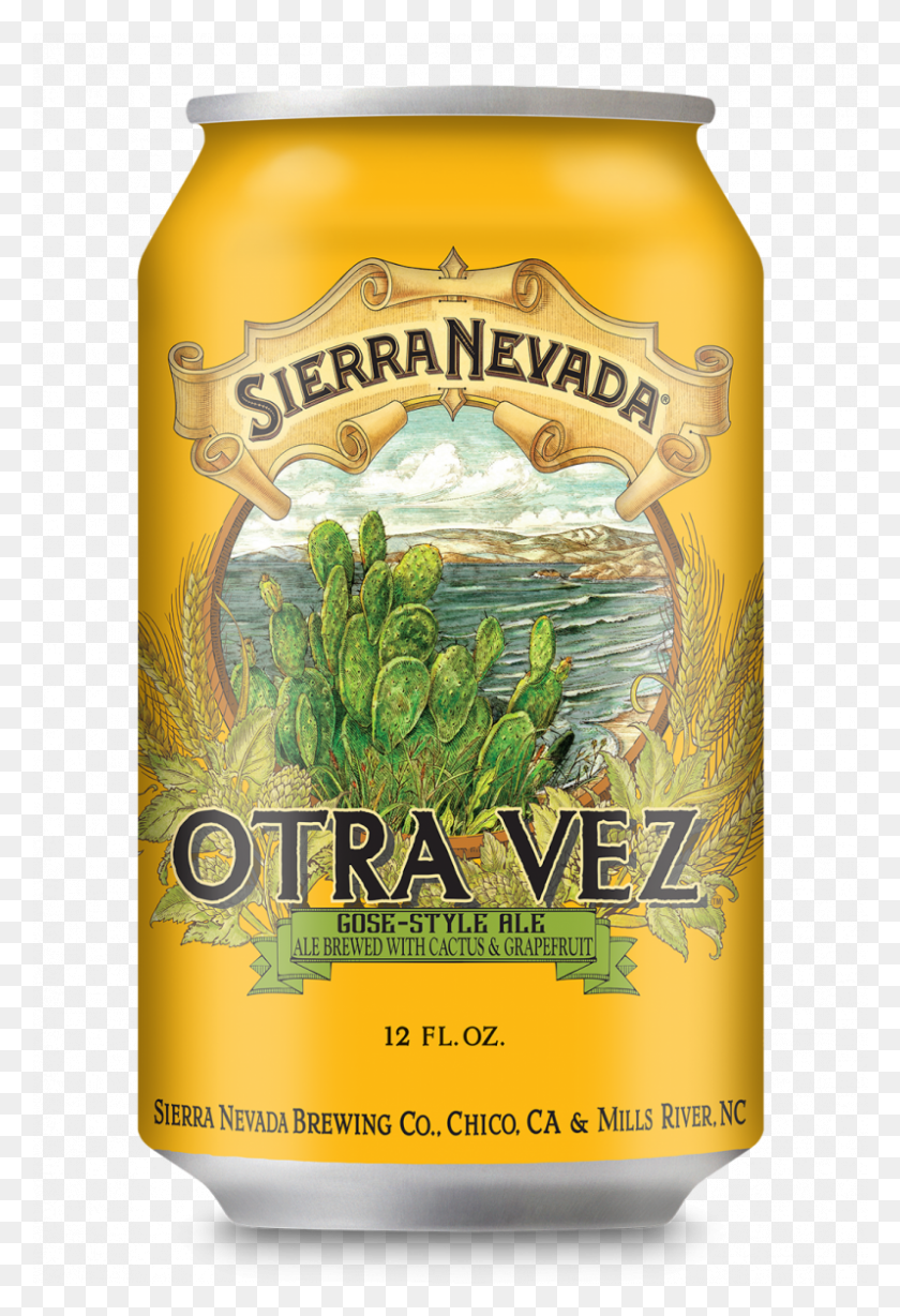 798x1195 Descargar Png Sierra Nevada Otra Vez 33Cl Lata De Sierra Nevada Otra Vez Cactus, Alcohol, Bebidas, Bebida Hd Png
