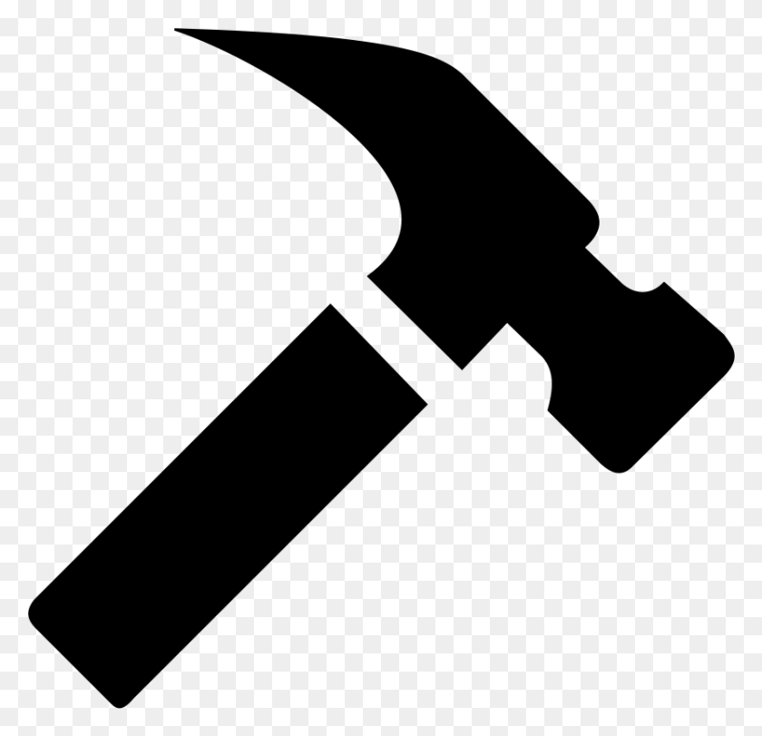 832x802 Sign Hammer Icon Transparent, Gray, World Of Warcraft HD PNG Download