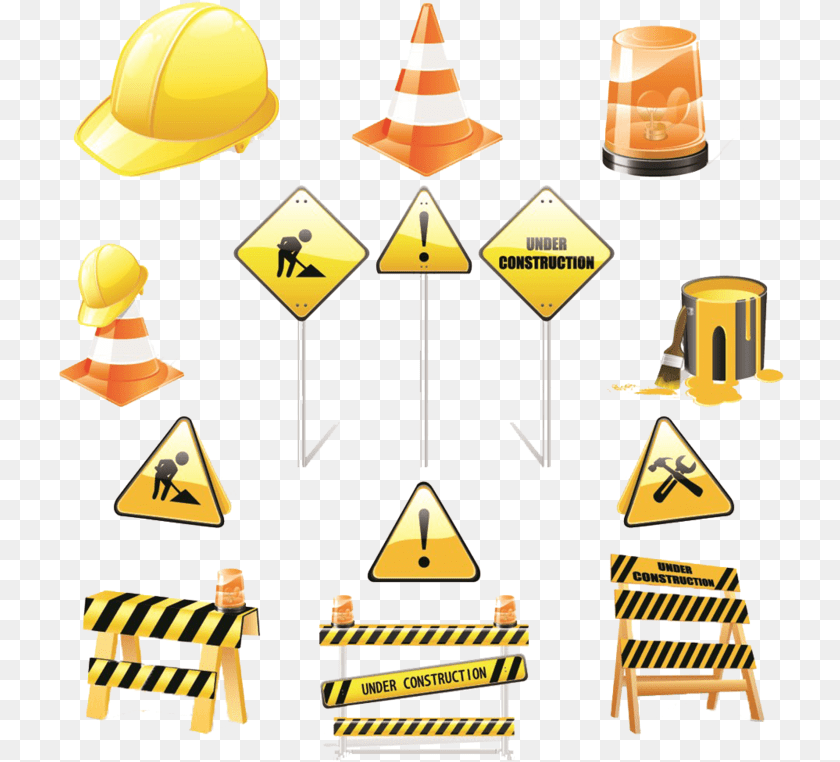 Sign Hd Construction Icons, Clothing, Fence, Hardhat, Helmet PNG
