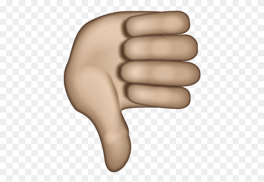 438x522 Sign Language, Hand, Finger, Thumbs Up HD PNG Download