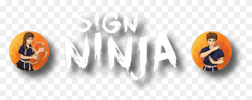 1121x393 Sign Ninja Calligraphy, Text, Handwriting, Alphabet HD PNG Download