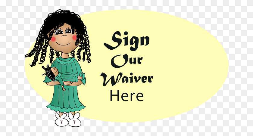 678x392 Sign Our Waiver Illustration, Person, Human, Text HD PNG Download