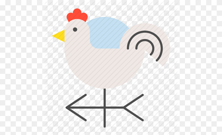 512x512 Sign Spring Weather Vane Wind Wind Vane Icon, Animal, Beak, Bird, Fowl PNG