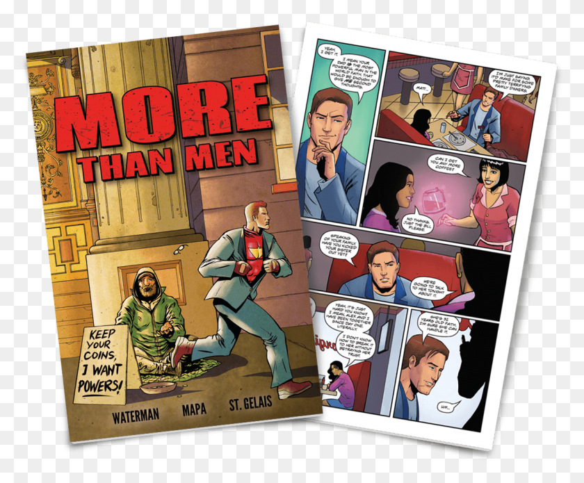 1121x914 Sign Up Now And Get A Free Digital Copy Of More Than Comic Book, Person, Human, Comics HD PNG Download
