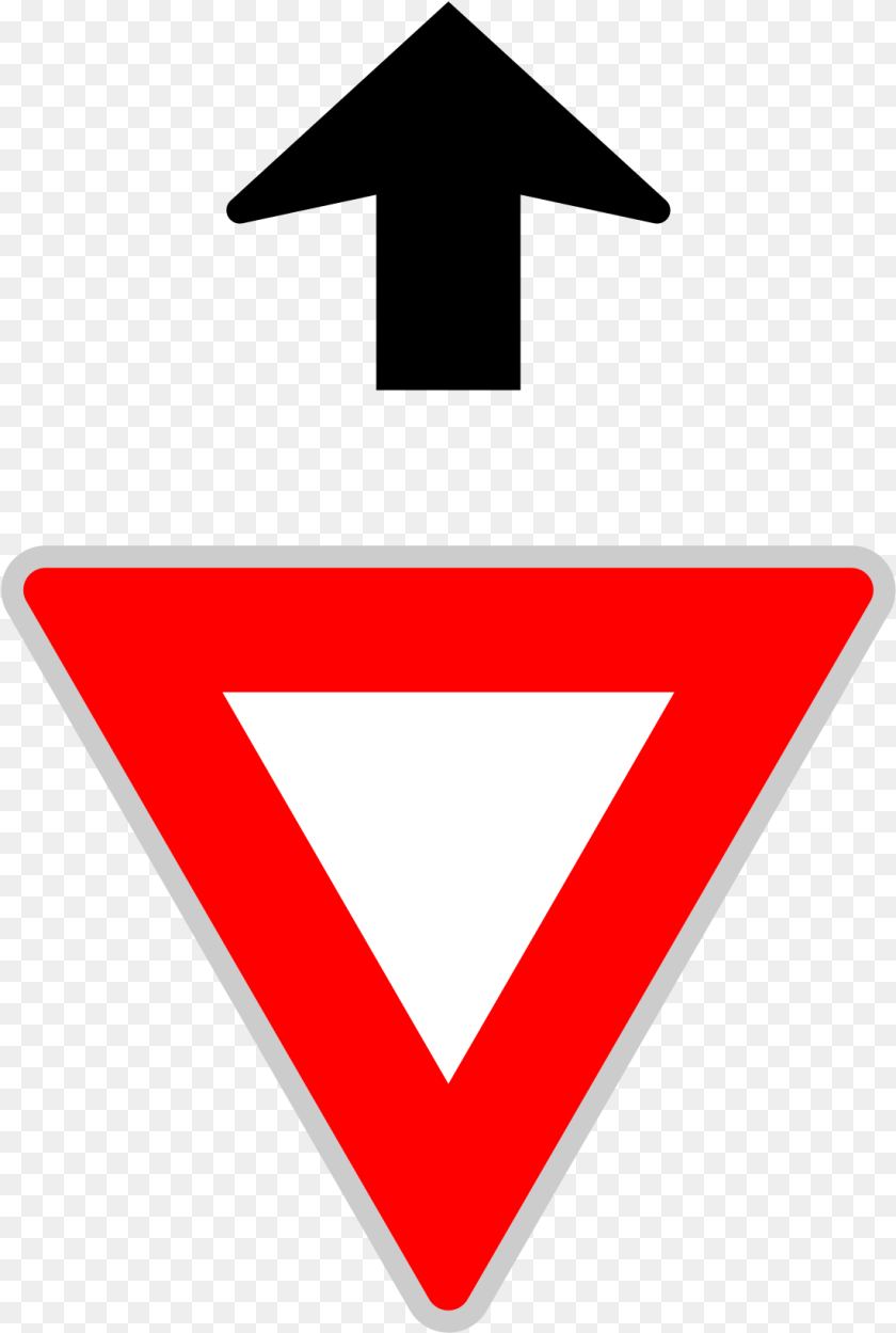 Sign With Triangle And Arrow, Symbol, Road Sign, Dynamite, Weapon Transparent PNG