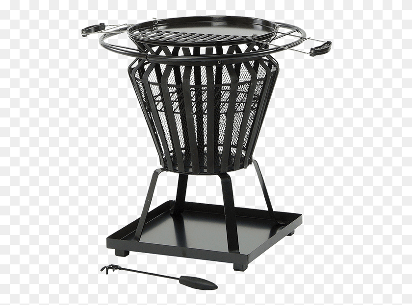 514x563 Signa Firepit Fire Pit, Chair, Furniture, Trash Can HD PNG Download