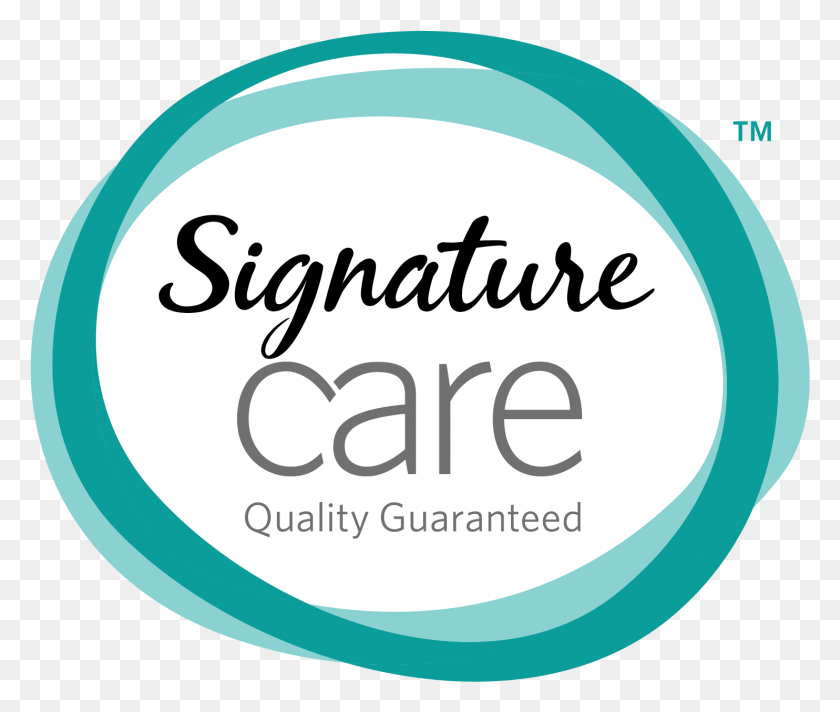 1484x1242 Signature Care Signature Care, Label, Text, Word HD PNG Download