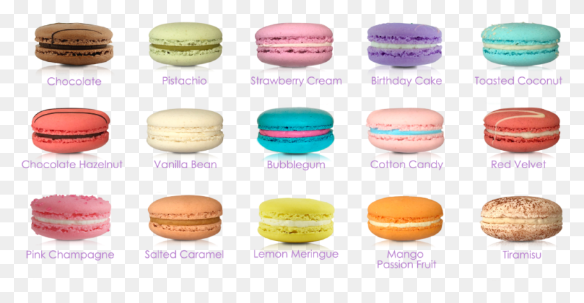 989x477 Signature Flavours Macarons Flavours, Sweets, Food, Confectionery HD PNG Download