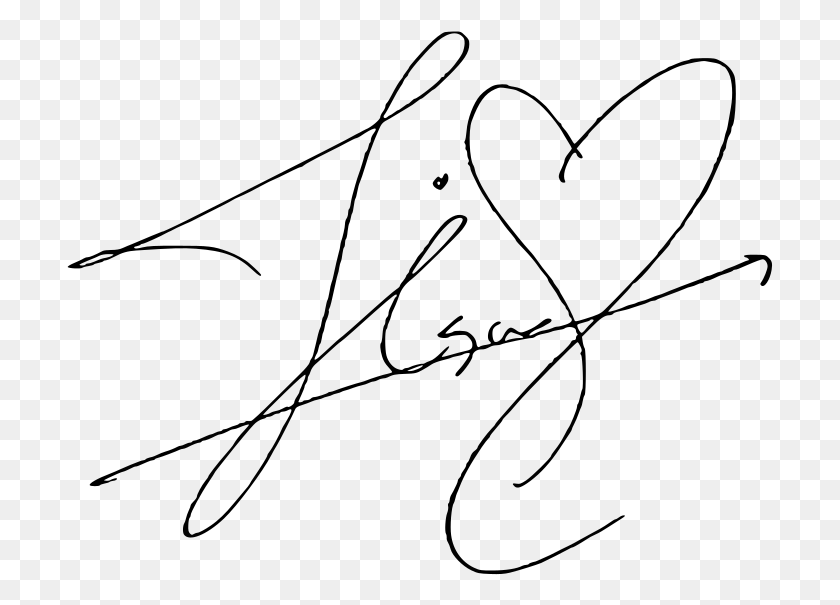 707x545 Signature Of Jisoo Jisoo Signature, Gray, World Of Warcraft HD PNG Download