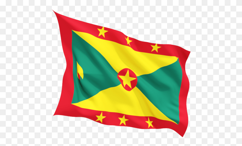 486x447 Significants Of The National Flag Happy 43rd Independence Day Grenada, Flag, Symbol, Pillow HD PNG Download