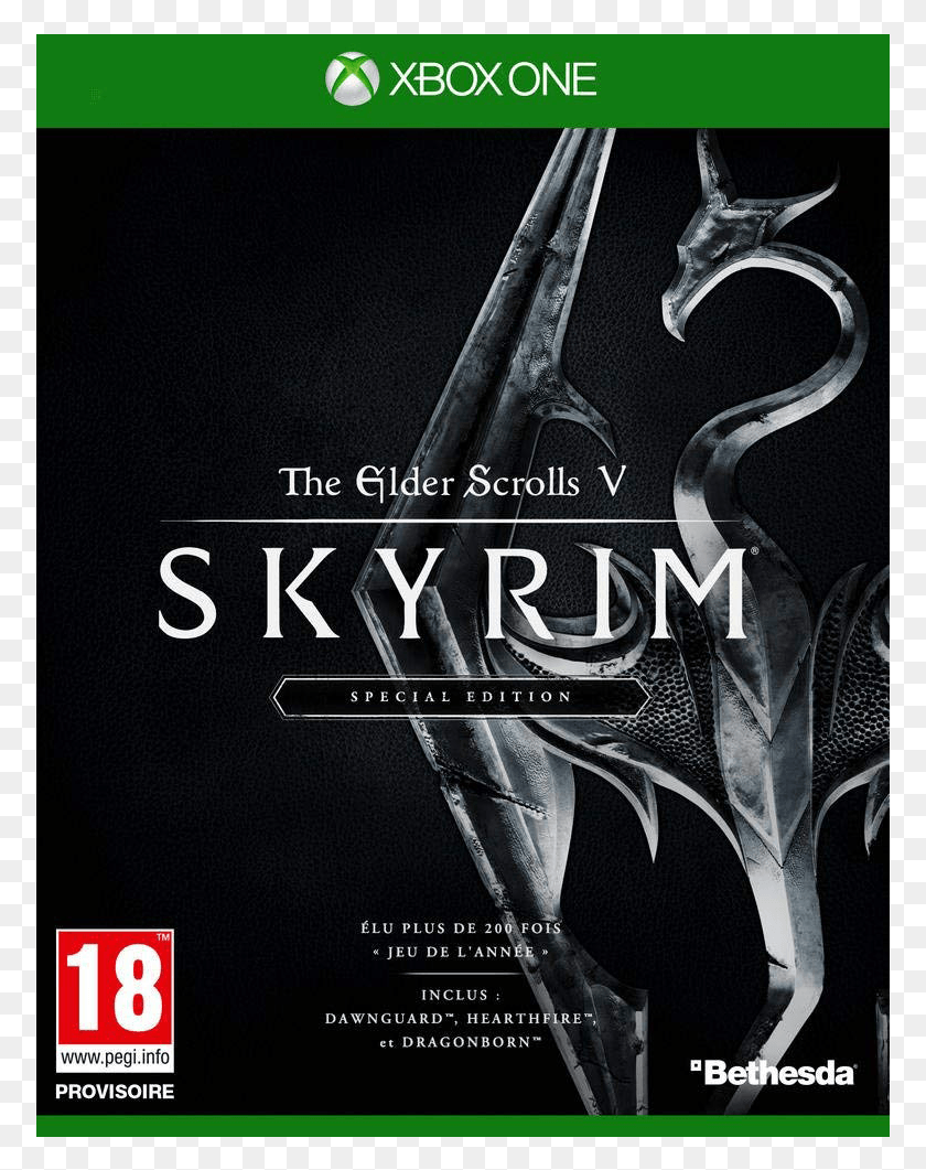 775x1001 Знаки И Операция Elder Scrolls V Skyrim Special Edition, Плакат, Реклама, Оружие Hd Png Скачать