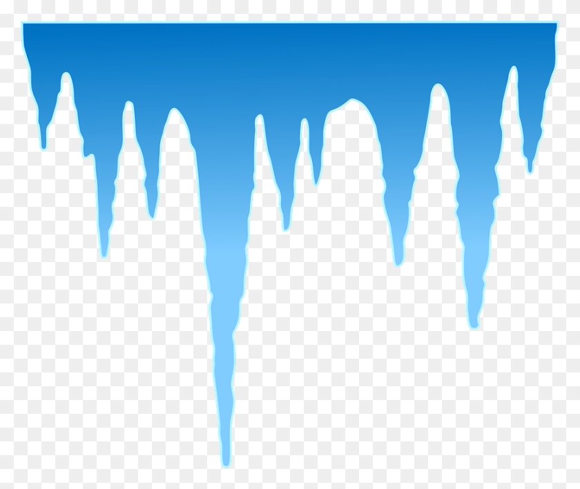 865x720 Signs Symbols Icicle Icicle Clipart, Outdoors, Nature HD PNG Download