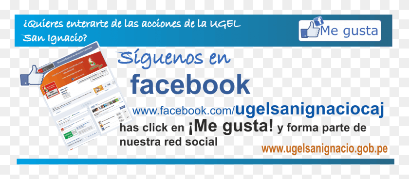 1200x476 Siguenos En Facebook Has Click En Me Gusta Facebook, Text, Flyer, Poster HD PNG Download