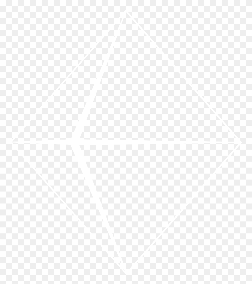 775x889 Siiku Johns Hopkins Logo White, Triangle, Bow, Diamond Descargar Hd Png