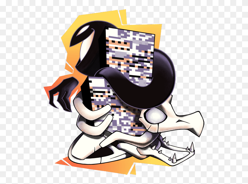 547x563 Descargar Png Siivagunner Wikia Silvagunner Missingno, Arte Moderno, Gráficos Hd Png