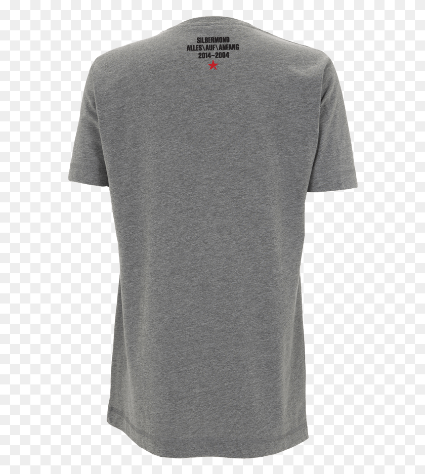 574x877 Descargar Png Silbermond Rewind Button Boy Camiseta Graumeliert Qwlgkq Active Shirt, Clothing, Apparel, Sleeve Hd Png