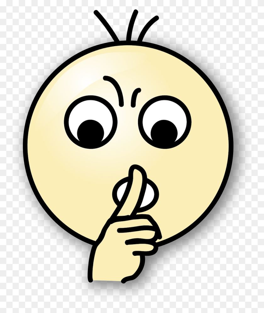 999x1200 Silencing Finger On Your Lips, Face, Rattle, Key HD PNG Download