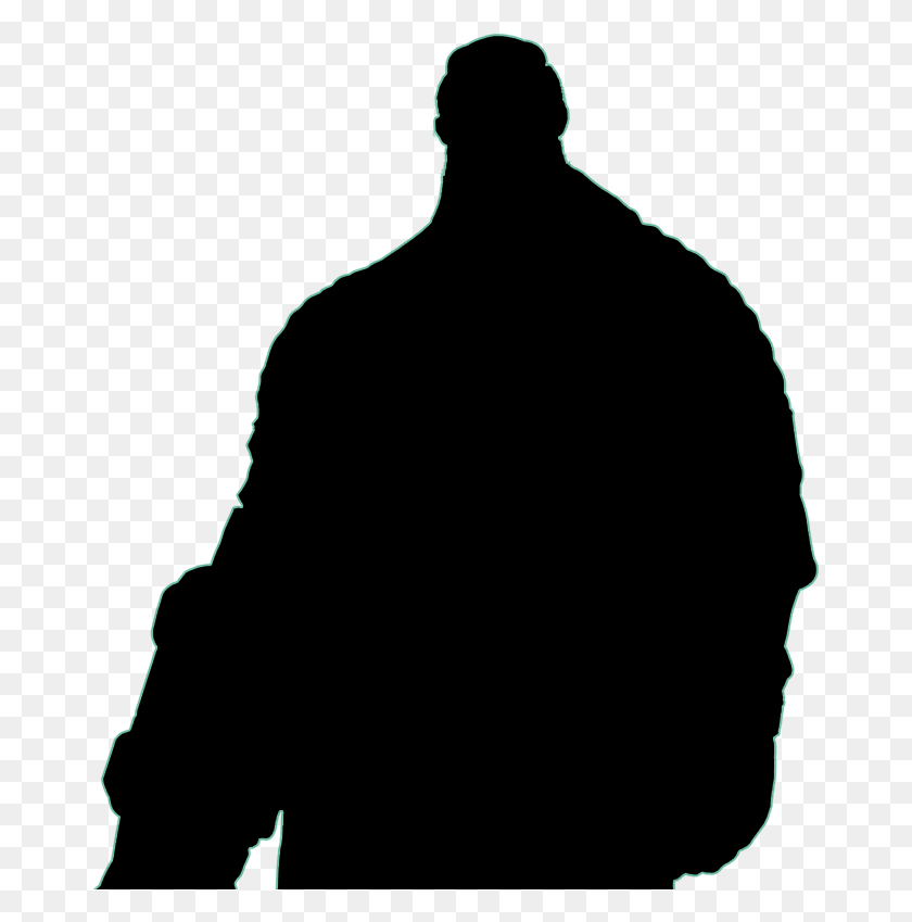 669x789 Silhouette, Plot, Person, Human HD PNG Download