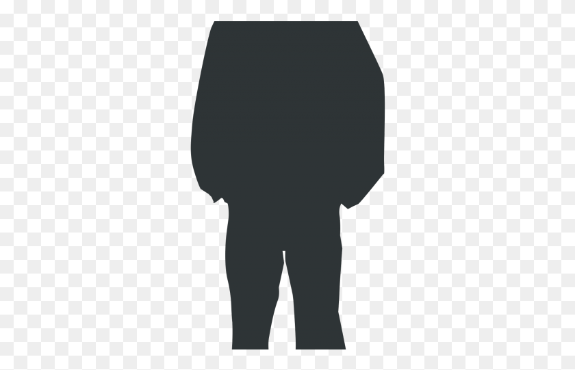 286x481 Silhouette, Sleeve, Clothing HD PNG Download