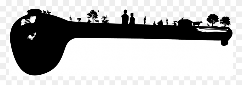 1275x387 Silhouette, Face, Text, Screen HD PNG Download