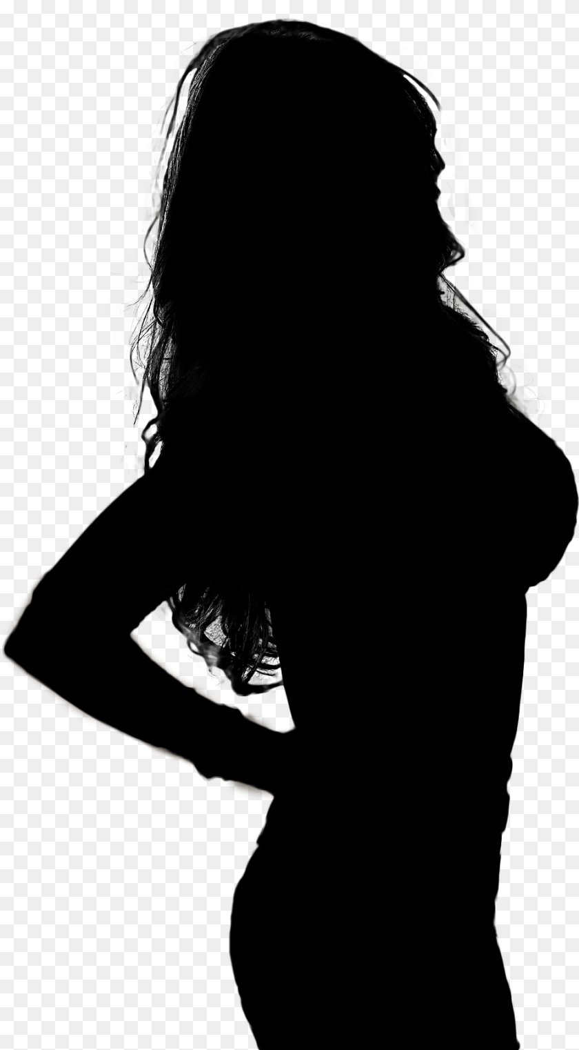 944x1710 Silhouette Black And White Photography En 206 1 Silhouette, Adult, Back, Body Part, Female PNG
