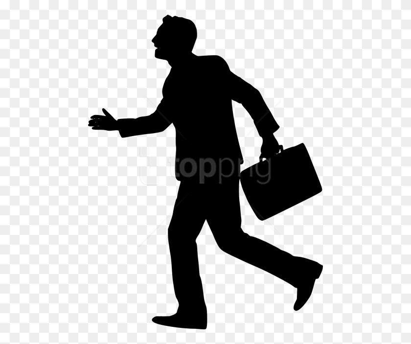 480x643 Silhouette Businessman Images Background Transparent Background Businessman Clipart, Person, Human HD PNG Download