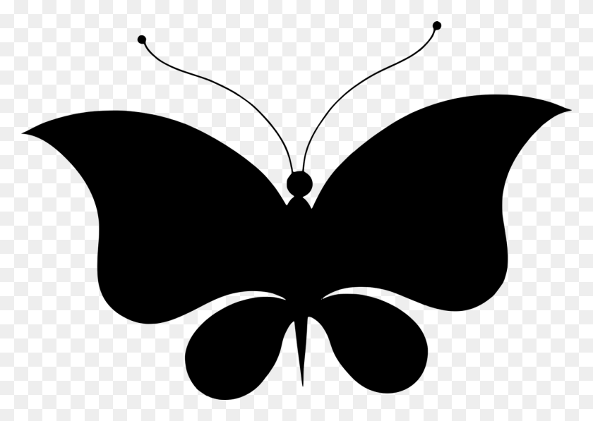 1280x882 Silhouette Butterfly Insect Wings Animal Flourish Borboleta Silhueta, Gray, World Of Warcraft HD PNG Download