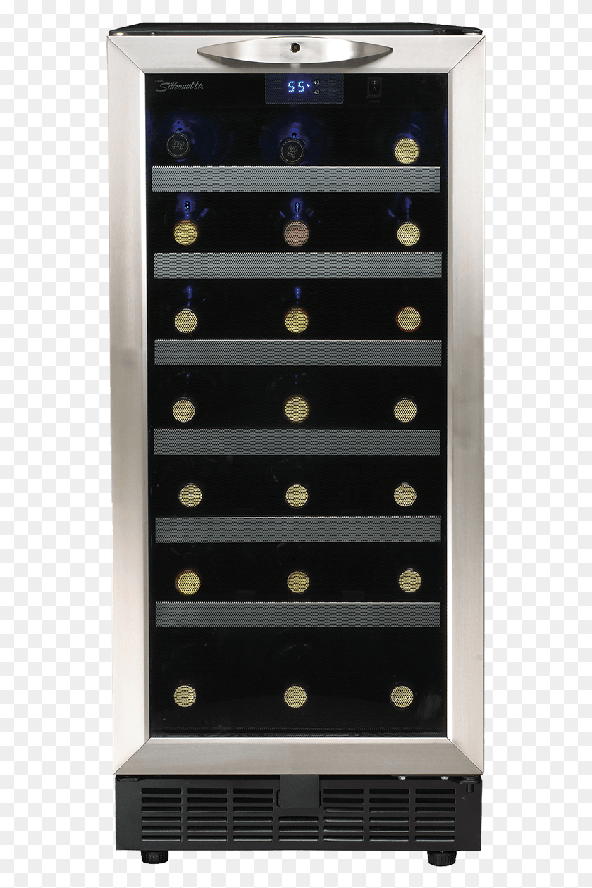 541x1201 Silhouette Cheshire 34 Bottle Wine Cooler Danby, Furniture, Mobile Phone, Phone HD PNG Download