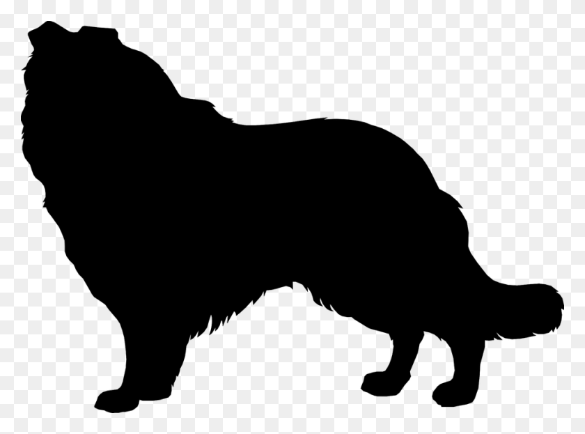 960x694 Silhouette Dog Collie Free Graphic On Pixabay Transparent Background Dog Silhouette Gif, Gray, World Of Warcraft HD PNG Download