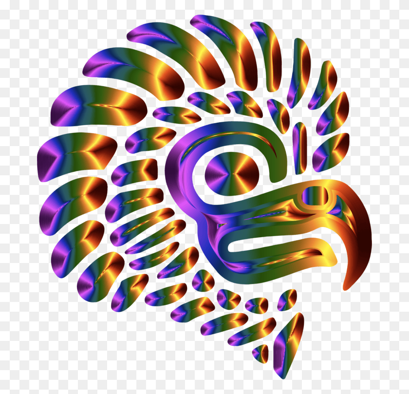 688x749 Silhouette Eagle Mexicans Computer Icons Art Mexican Art, Ornament, Pattern, Fractal HD PNG Download
