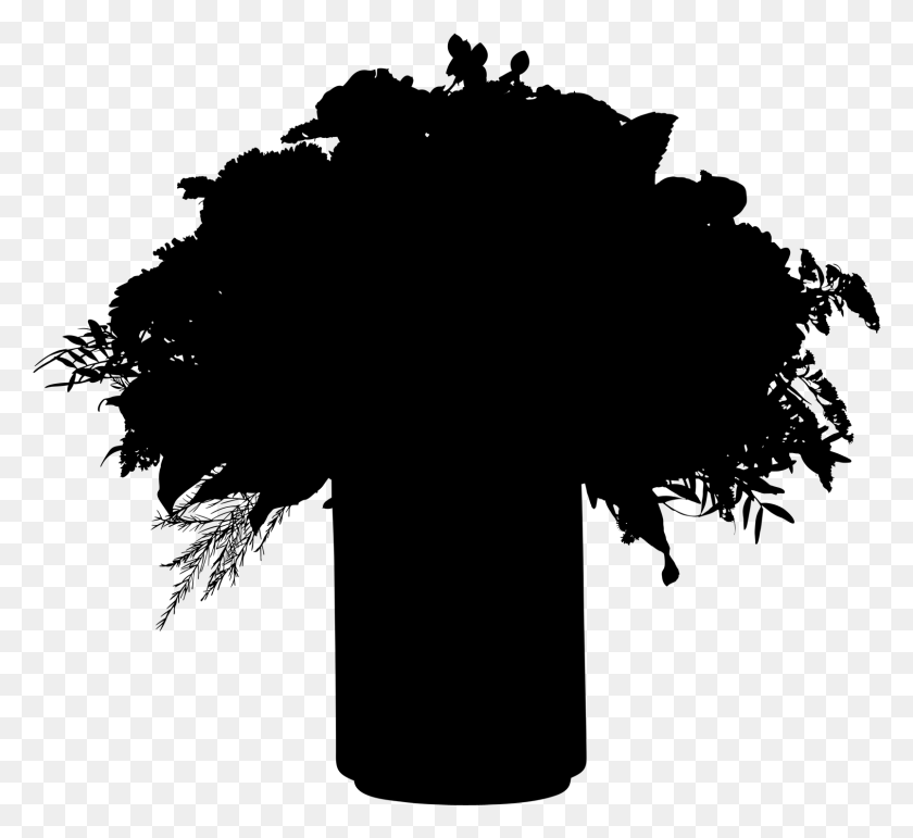 1607x1466 Silhouette Font Tree Black Free Clipart, Gray, World Of Warcraft HD PNG Download