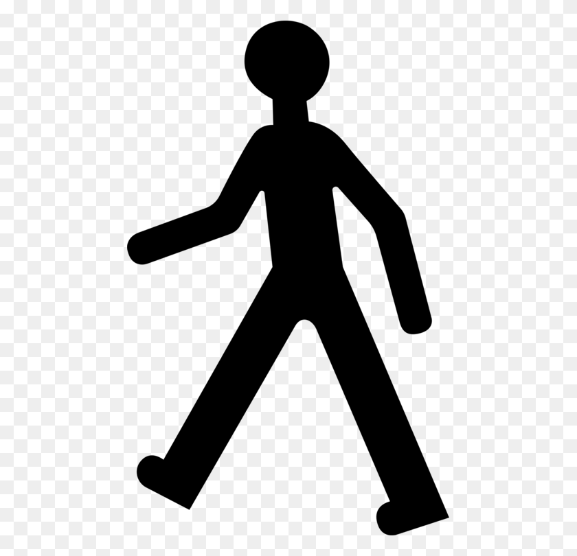 469x750 Silhouette French Pedestrian Computer Icons Drawing Pedestrian Silhouette, Gray, World Of Warcraft HD PNG Download