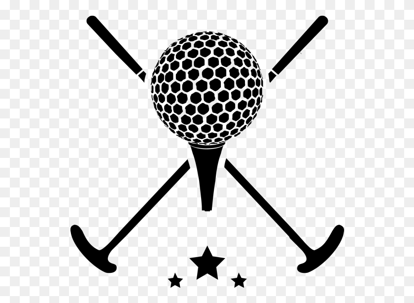 558x554 Silhouette Golf Ball Vector, Gray, World Of Warcraft HD PNG Download